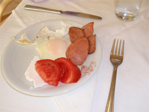Завтрак в Несебре